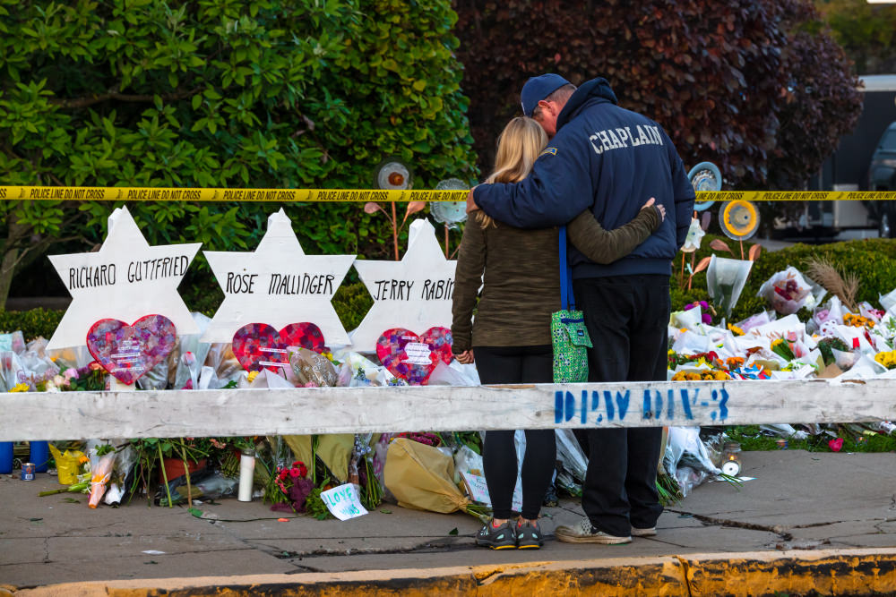 Mourning in Pittsburgh - photo by Shutterstock