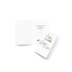 Contribution Card: Welcome New Baby