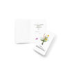 Contribution Card: Mother's Day, Simple Yellow Floral