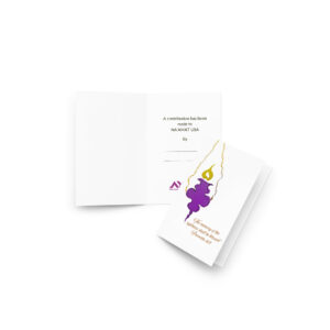Contribution Card: Purple Lamp
