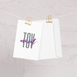 Contribution Card: Blue Mazel Tov