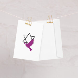 Contribution Card: Dove Design